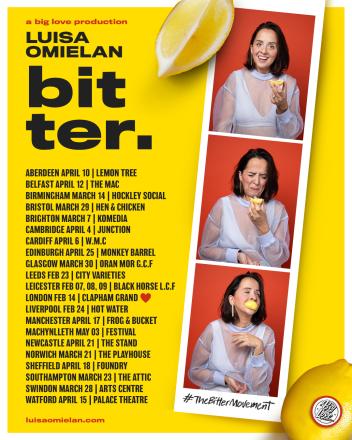 New Tour For Luisa Omielan New Tour For Luisa Omielan