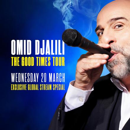 Omid Djalili Announces Stream Of Good Times Show To Coincide With Persian New Year 