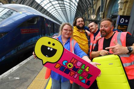 Hull Comedy Festival Gives Train Passengers A Laugh