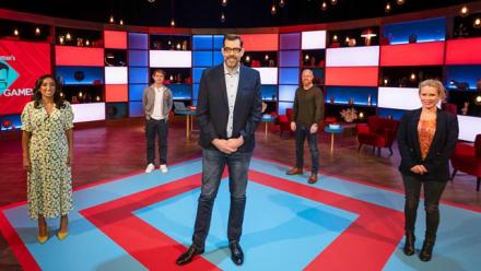 Lucy Beaumont, Shazia Mirza, Joe Thomas plus Jake Wood take on a series of quiz rounds selected by the host, quiz legend Osman. Lucy Beaumont, Shazia Mirza, Joe Thomas plus Jake Wood take on a series of quiz rounds selected by the host, quiz legend Osman.