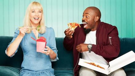 Darren Harriott Joins Sara Cox for Britain's Top Takeaways Darren Harriott Joins Sara Cox for Britain's Top Takeaways