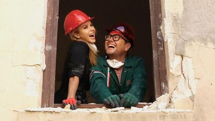 Alan Carr and Amanda Holden Pair Up In The Italian Job Alan Carr and Amanda Holden Pair Up In The Italian Job
