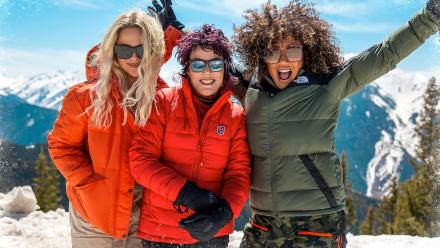 Trailblazers Ruby Wax, Melanie Brown and Emily Atack on their Rocky Mountain Road Trip