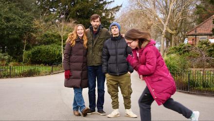 David Tennant And Jessica Hynes Talk About The New There She Goes Special David Tennant And Jessica Hynes Talk About The New There She Goes Special