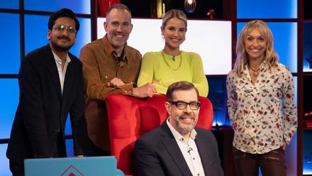 Richard Osman's House Of Games With Ahir Shah, Michaela Strachan, Dr Xand van Tulleken and Vogue Williams
