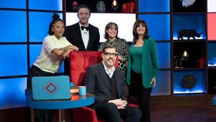 TV: Richard Osman's House of Games with Yinka Bokinni, Ellie Leach, Vicki Michelle and Peter Serafinowicz TV: Richard Osman's House of Games with Yinka Bokinni, Ellie Leach, Vicki Michelle and Peter Serafinowicz