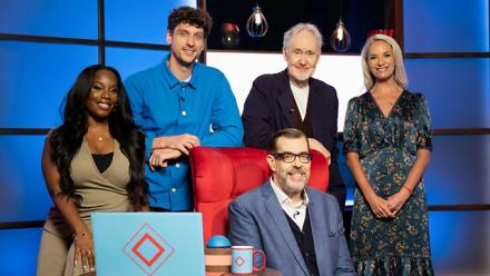 Richard Osman's House of Games with Nadia Jae, Tamzin Outhwaite, Nigel Planer and Steen Raskopoulos