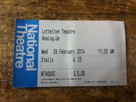 Daniel Kitson Ticket