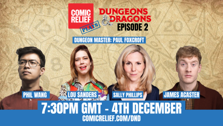 News: Comedians Play Dungeons And Dragons for Comic Relief