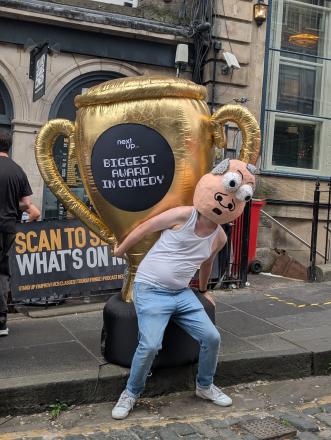 ‘Sam Eley is Basil Crumbwick’ Wins Biggest Award in Comedy