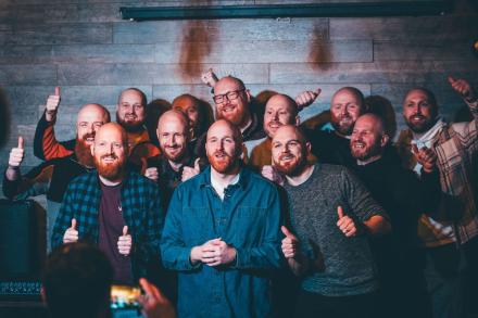 Bald Ginger Comedian Entertains Bald Ginger Fans Bald Ginger Comedian Entertains Bald Ginger Fans
