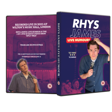 Rhys James Live DVD Completely Sells Out Rhys James Live DVD Completely Sells Out