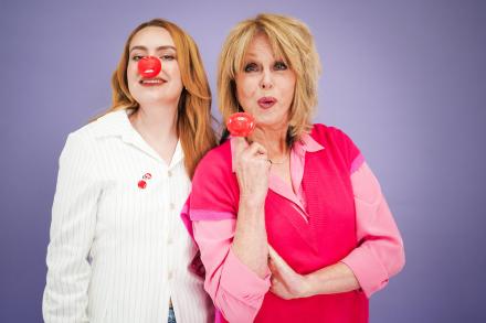 Comic Relief Launches With Sketch Featuring Amelia Dimoldenberg and Joanna Lumley Comic Relief Launches With Sketch Featuring Amelia Dimoldenberg and Joanna Lumley
