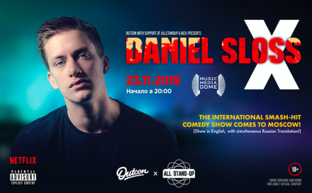 daniel sloss to play moscow