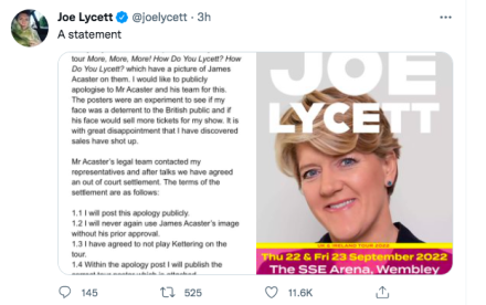 Joe Lycett James Acaster Poster Mystery Solved Joe Lycett James Acaster Poster Mystery Solved