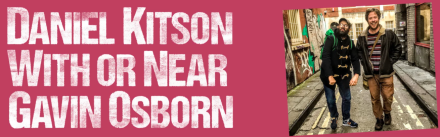 Daniel Kitson Adds New Open Air Show Daniel Kitson Adds New Open Air Show