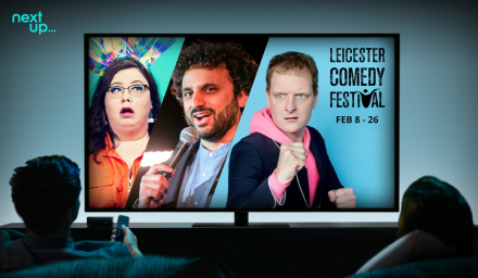 NextUp To Stream Leicester Comedy Festival