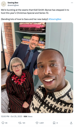 Ghosts Kiell Smith-Bynoe Takes Over From Sara Pascoe To Host The Great British Sewing Bee