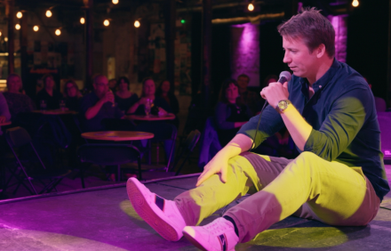 Comic Carl Hutchinson Stars In New Documentary About Life On The Road Comic Carl Hutchinson Stars In New Documentary About Life On The Road