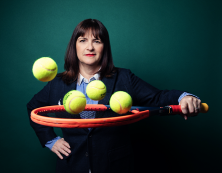 Tennis Show Tour For Pauline Eyre