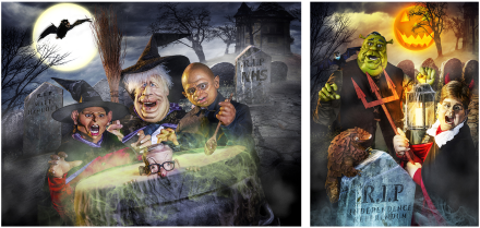 Spitting Image Airs On ITV1 For Halloween Special Spitting Image Airs On ITV1 For Halloween Special