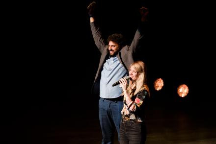 nish kumar rachel parris 