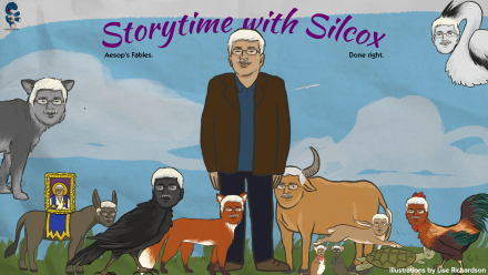 News: Mark Silcox Reads Aesop's Fables In New Series News: Mark Silcox Reads Aesop's Fables In New Series