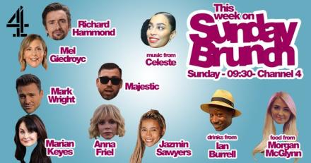 Who Is On Sunday Brunch This Week?