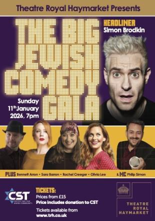 Theatre Royal Haymarket To Host Big Jewish Comedy Gala Theatre Royal Haymarket To Host Big Jewish Comedy Gala