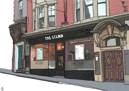 News: Comedian/Artist Sells Pictures Of The Stand Comedy Club To Raise Money 