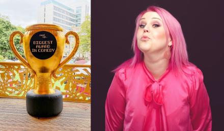 Lindsey Santoro Wins Biggest Award in Comedy Sponsored By Richard Herring Lindsey Santoro Wins Biggest Award in Comedy Sponsored By Richard Herring