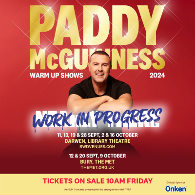 Paddy McGuinness Work In Progress Dates Announced