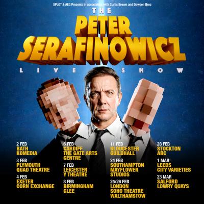 Live Tour for Peter Serafinowicz Live Tour for Peter Serafinowicz