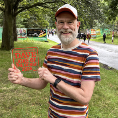 Olaf Falafel Wins (Some Guy Called) Dave Joke of the Fringe 2026 — and Makes Top 10 History