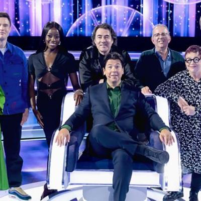 Michael McIntyre's The Wheel With Ed Gamble, Jonathan Ross, Liz Bonnin, Richard Coles, Jo Brand, Francis Bourgeois and AJ Odud Michael McIntyre's The Wheel With Ed Gamble, Jonathan Ross, Liz Bonnin, Richard Coles, Jo Brand, Francis Bourgeois and AJ Odud