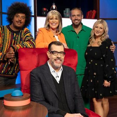 Richard Osman's House of Games with Rosie Ramsey, Nathan Bryon, Ruth Langsford and Spencer Matthews 