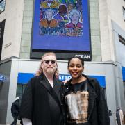 New Mural Celebrates City's Comedy History