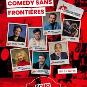 Dylan Moran, Ardal O'Hanlon, Grace Campbell, Christopher Hall, Elf Lyons, Anuvab Pal, Shabaz Al Play Major Fundraiser