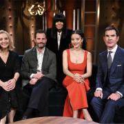 TV Preview: Claudia Winkleman Show With Jimmy Carr, Lisa Kudrow, Jamie Dornan, Chase Infiniti