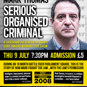 News: Mark Thomas Live In Your Living Room