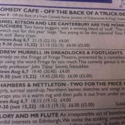 Daniel Kitson 1999