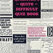 Book Review: Quantick's Quite Difficult Quiz Book