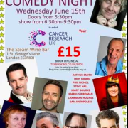 Comedy Night In Aid Of Cancer Research 