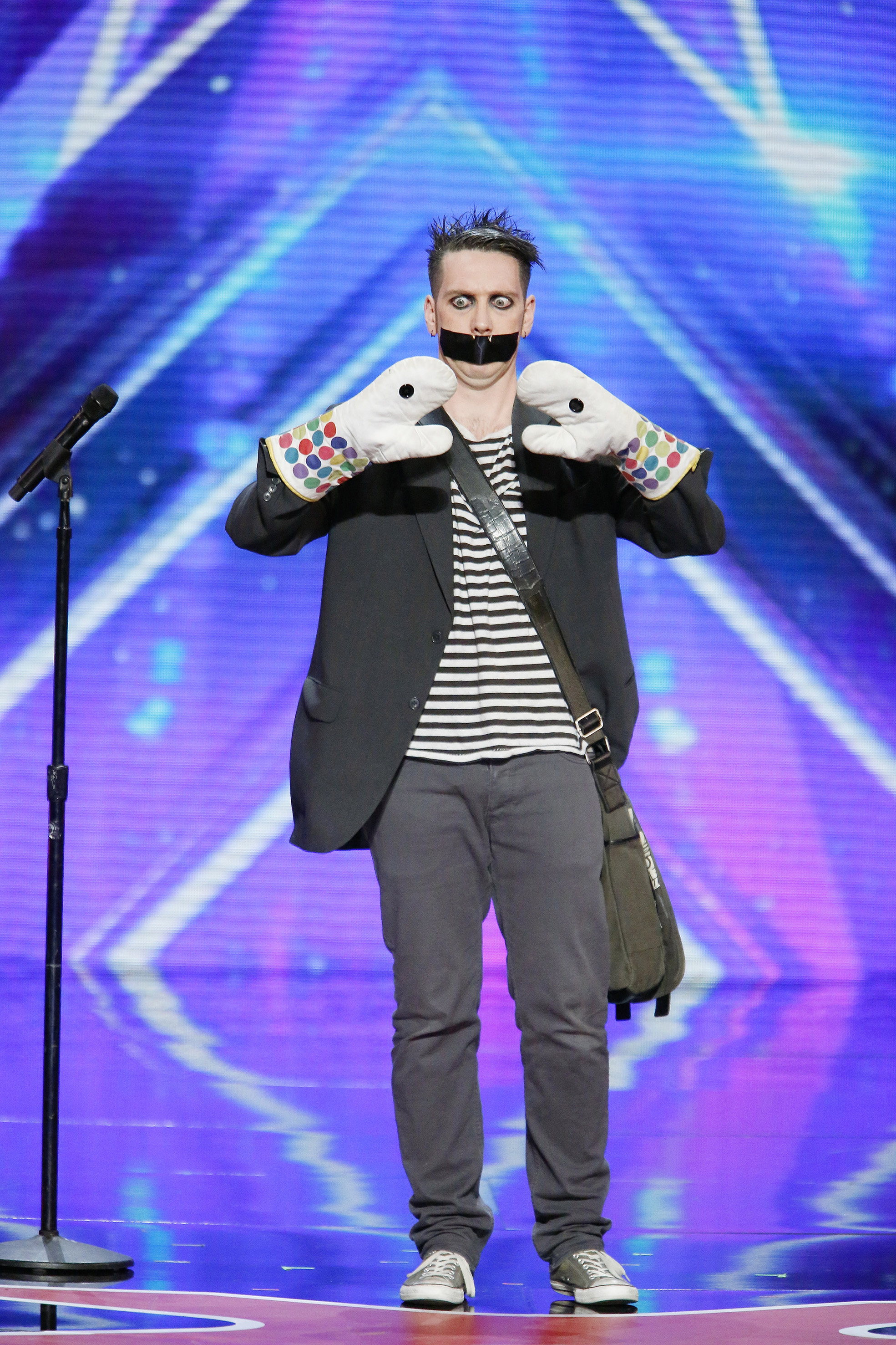 News Tape Face Tour Changed To Fit In America's Got Talent Final